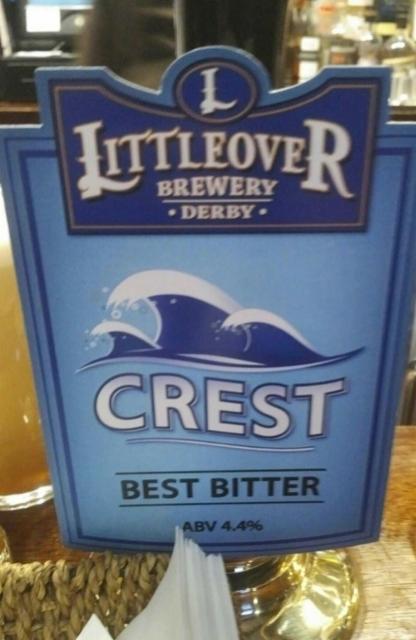 Crest 4.4%, Littleover Brewery Limited, England