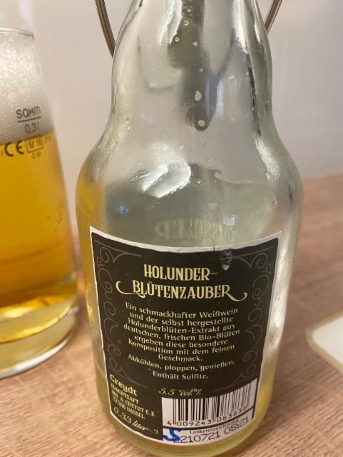 Dassler Hugo 5.5%, Creydt Fruchtsaft E.K., Germany