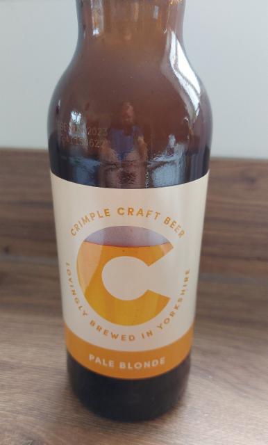 Crimple Pale Blonde 3.9%, Yorkshire Heart, England
