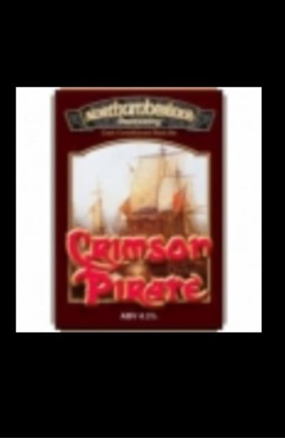 Crimson Pirate 4.3%, Northumberland Brewery, England