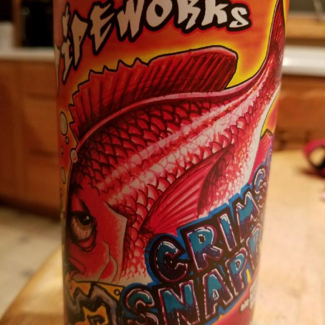 Crimson Snapper 9.5%, Pipeworks Brewing Company, United States