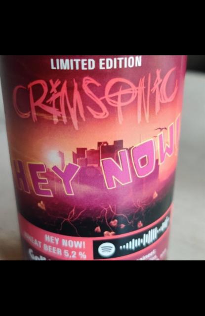 Crimsonic Hey Now 5.0%, Brew-Pub Gallows Bird, Finland