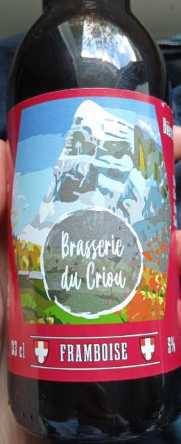 Criou framboise 5.0%, Brasserie Du Criou, France