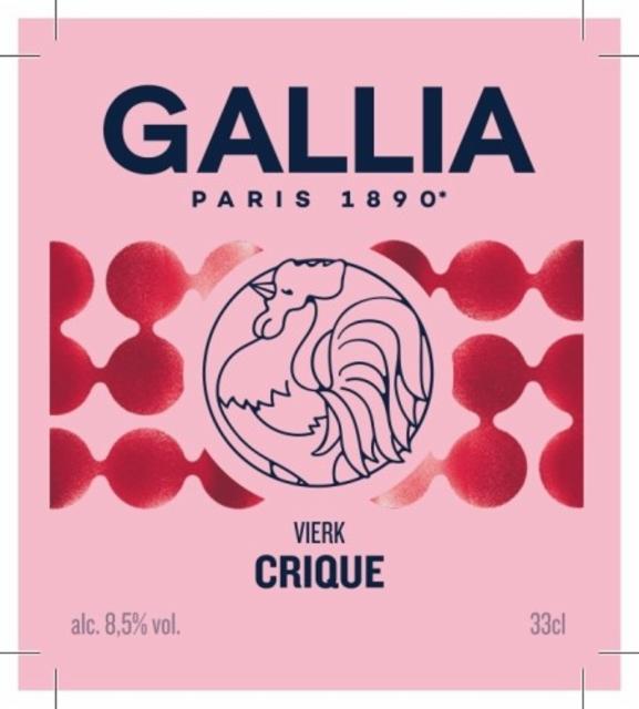 Crique 8.5%, Gallia Paris (Heineken), France