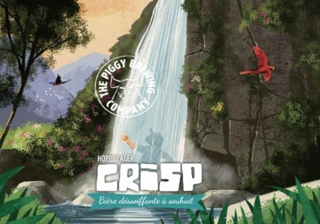 Crisp 4.5%, The Piggy Brewing Company, France