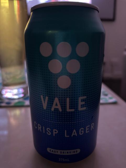 Crisp Lager 4.2%, Vale, Australia