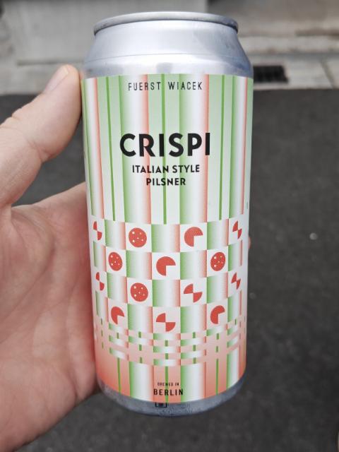 Crispi 5.0%, Fuerst Wiacek Berlin, Germany