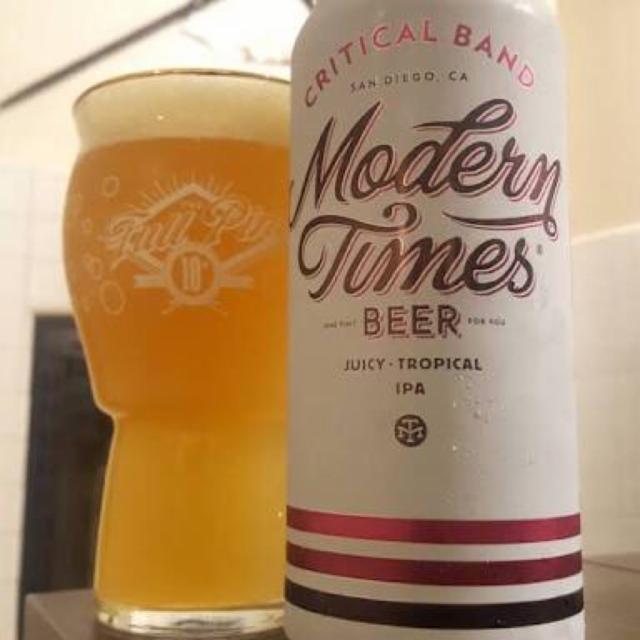 Critical Band 6.7%, Modern Times Beer, United States