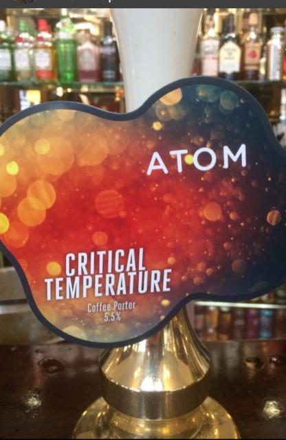 Critical Temperature 5.5%, Atom Beers, England