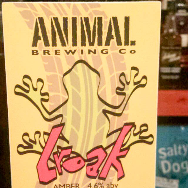 Croak 4.6%, Animal Brewing Co., England