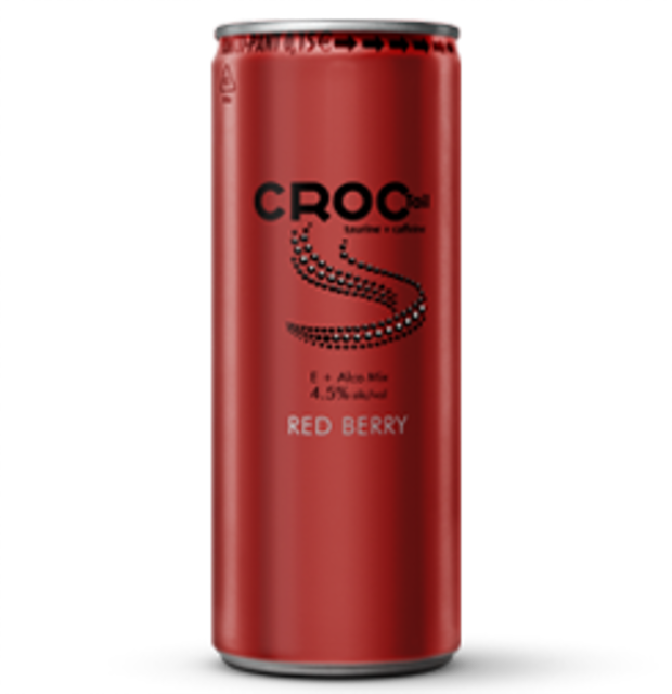Croc Tail E + Alco Mix Red Berry 4.7%, Croc Tail, Finland