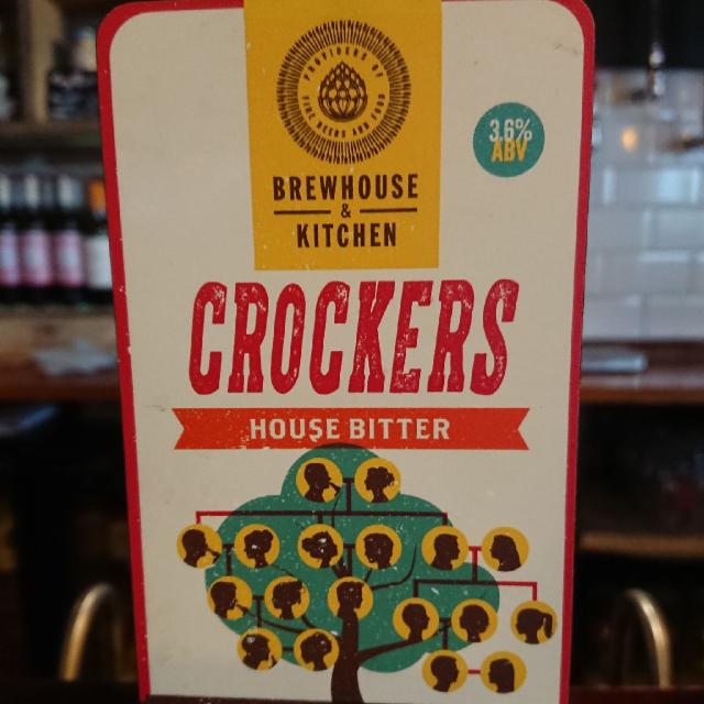 Crockers 3.6%, Brewhouse and kitchen bristol, England