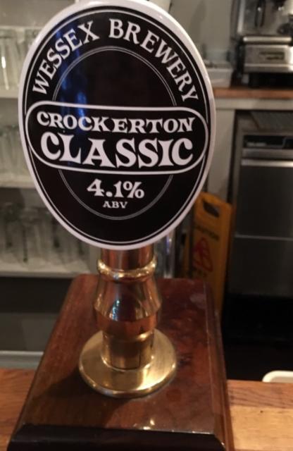Crockerton Classic 4.1%, Wessex Brewery, England
