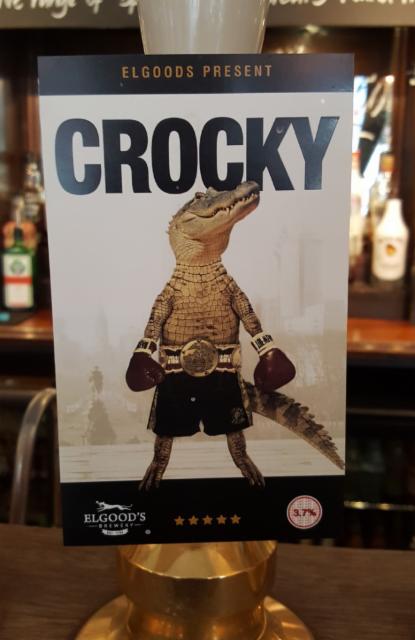 Crocky 3.7%, Elgood's Brewery, England