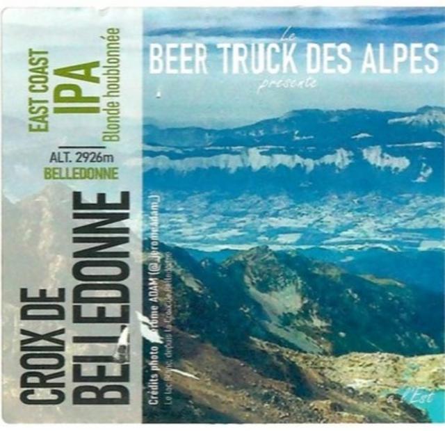 Croix De Belledonne 5.5%, Beer Truck Des Alpes, France