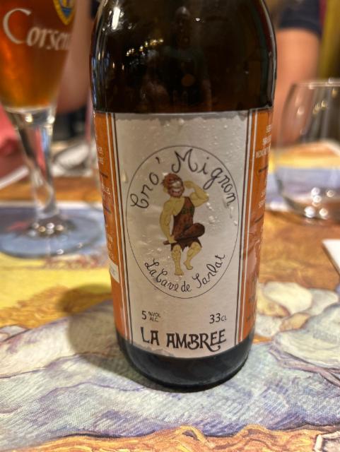 Cro'mignon la ambrée 5.0%, La Cave De Sarlat (Cro' Mignon), France