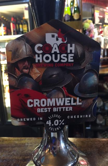 Cromwell Best Bitter 4.0%, The Coach House Brewing Co, England