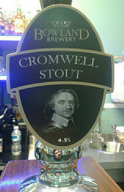 Cromwell Stout 4.5%, Bowland Brewery, England
