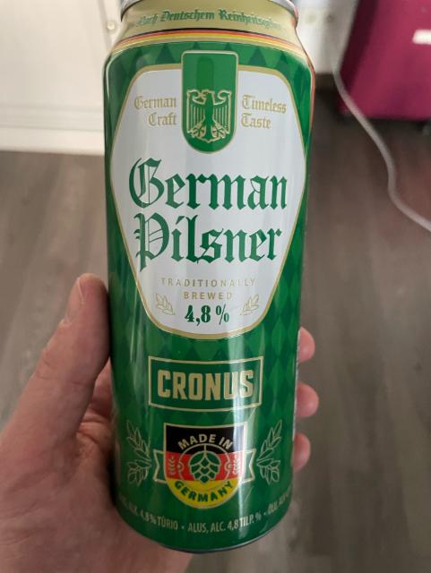 Cronus German Pilsner 4.8%, Privatbrauerei Eichbaum, Germany