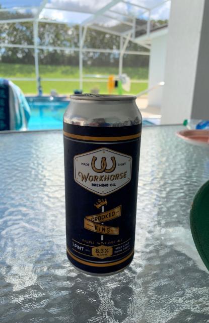 Crooked King 8.3%, Workhorse Brewing Company, United States