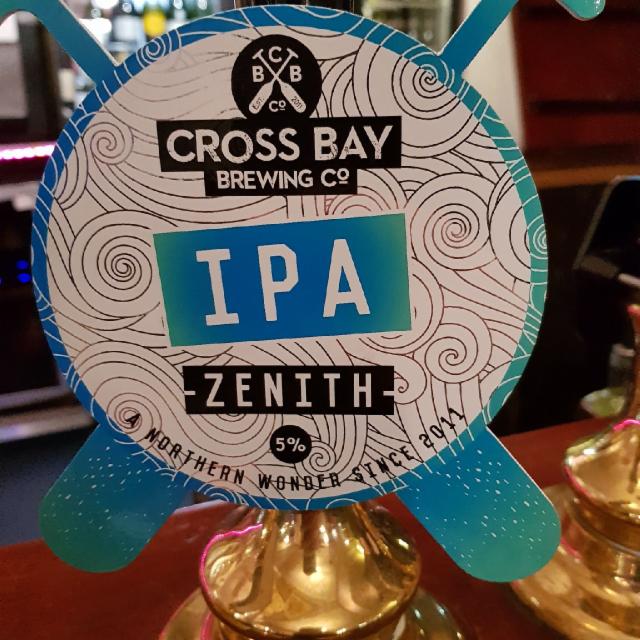 Zenith IPA 5.0%, Cross Bay Brewing Co, England