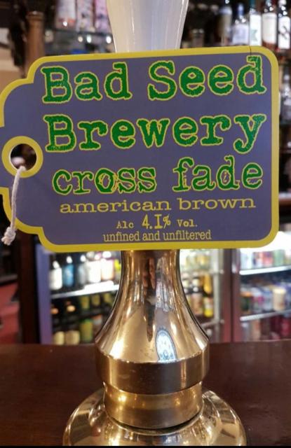 Cross Fade 4.1%, Bad Seed Brewery, England
