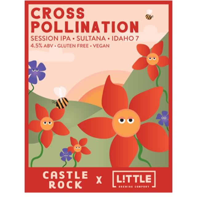 cross pollination 4.5%, Castle Rock Brewery, England