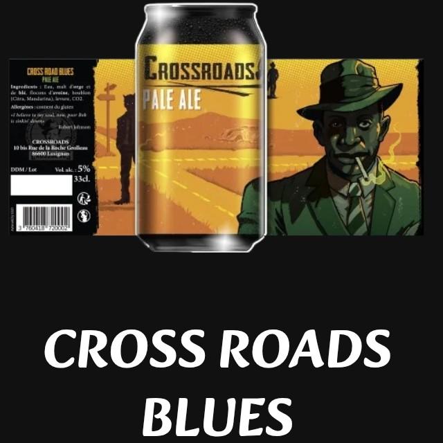 Cross Roads Blues 5.0%, Brasserie Crossroads, France