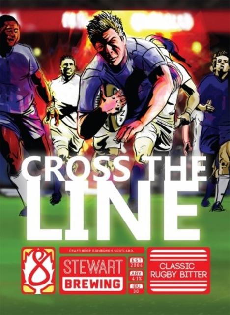 Cross The Line 4.6%, Stewart Brewing, Scotland