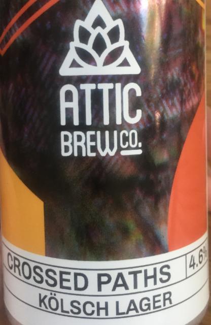 Crossed Paths 4.6%, Attic Brew Co., England