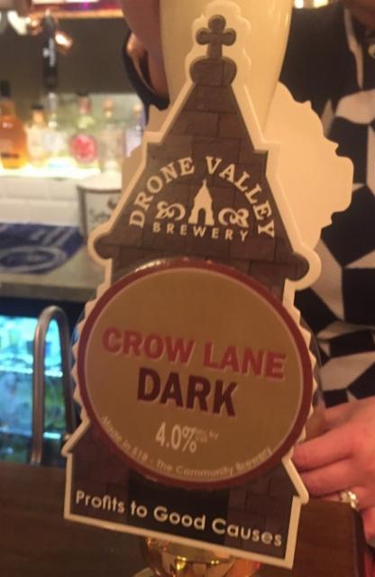Crow Lane Dark 4.0%, Drone Valley Brewery, England