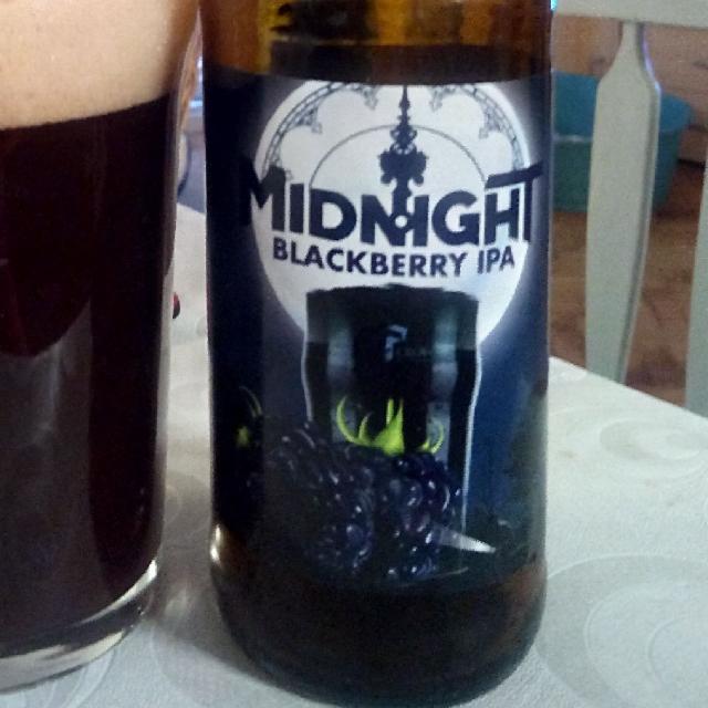 Crow Midnight Blackberry IPA 6.5%, Crow Brewery, Serbia