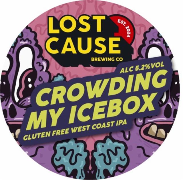 Crowding my icebox 5.2%, Lost Cause Brewing Company, England