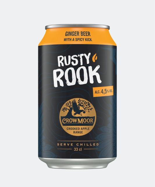Crowmoor Rusty Rook Ginger Beer 4.5%, Sinebrychoff (Carlsberg Group), Finland