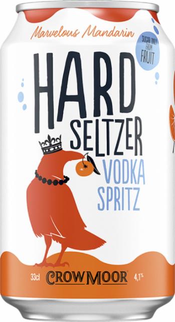Crowmoor Vodka Spritz Marvelous Mandarin 4.1%, Sinebrychoff (Carlsberg Group), Finland