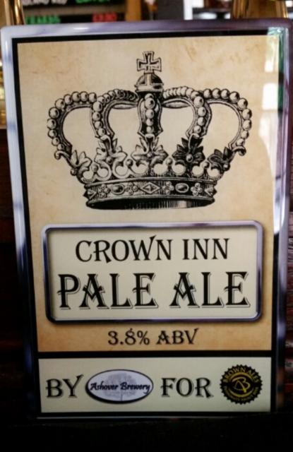 Crown Inn Pale Ale 3.8%, Ashover Brewery, England