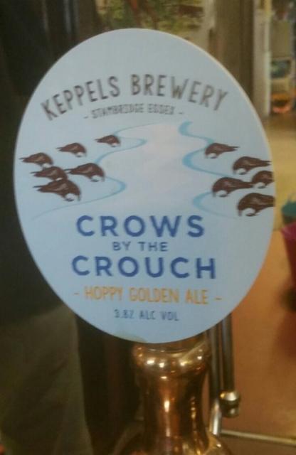 Crows By The Crouch 3.8%, Keppels Brewery, England