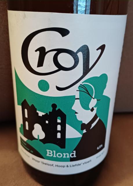 Croy Blond 6.5%, Croyse Brouwers, Netherlands