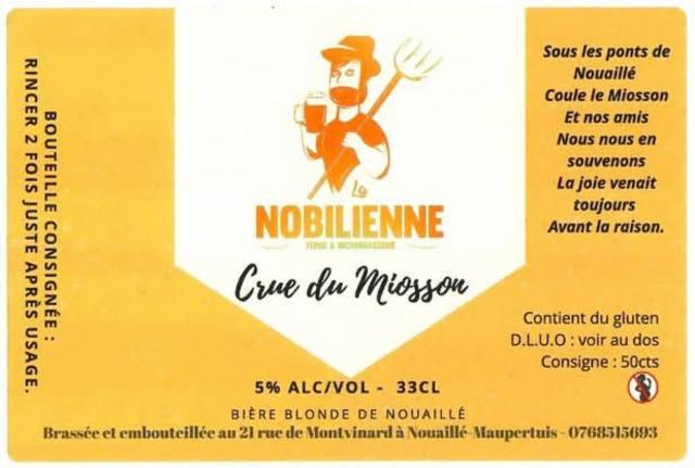 Crue Du Miosson 5.0%, La Nobilienne [Closed], France