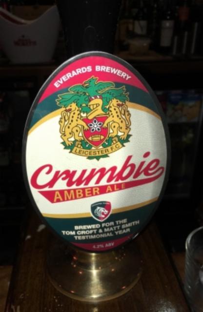 Crumbie Amber Ale 4.2%, Everards, England