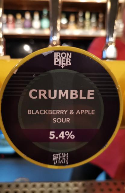 Crumble 5.4%, IRON PIER BEER, England
