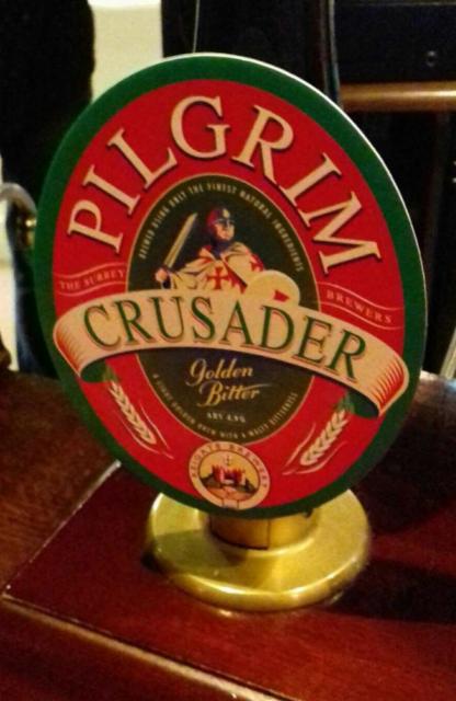 Crusader 4.9%, Pilgrim Brewery, England