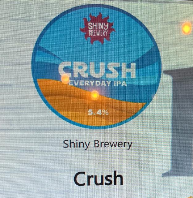 Crush Everyday IPA 5.4%, Shiny Brewery, United Kingdom
