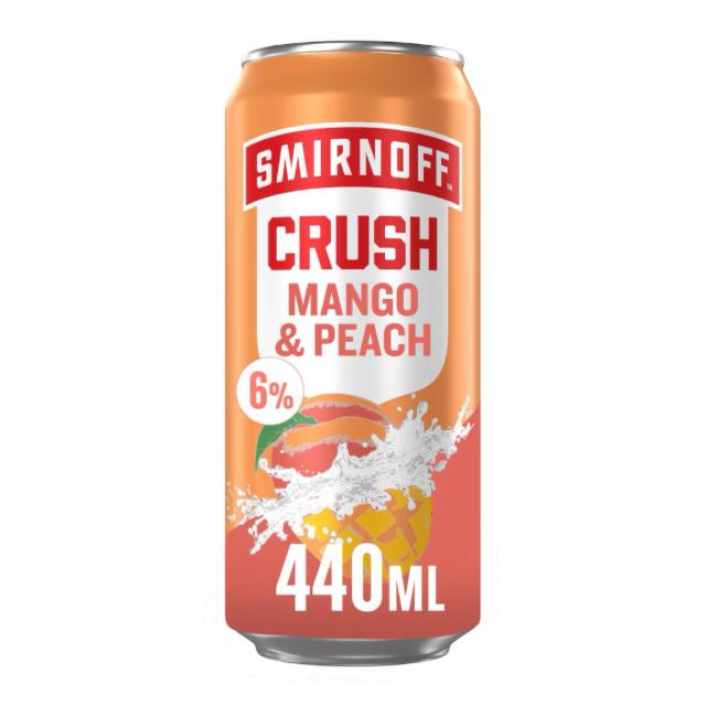 Crush Mango & Peach, Smirnoff