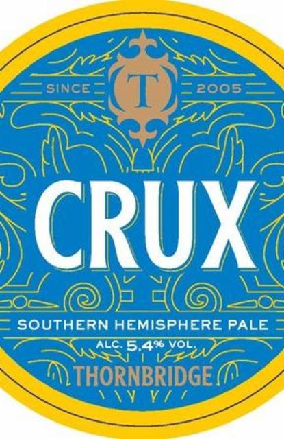Crux Southern Hemisphere Pale Ale 5.4%, Thornbridge Brewery, England