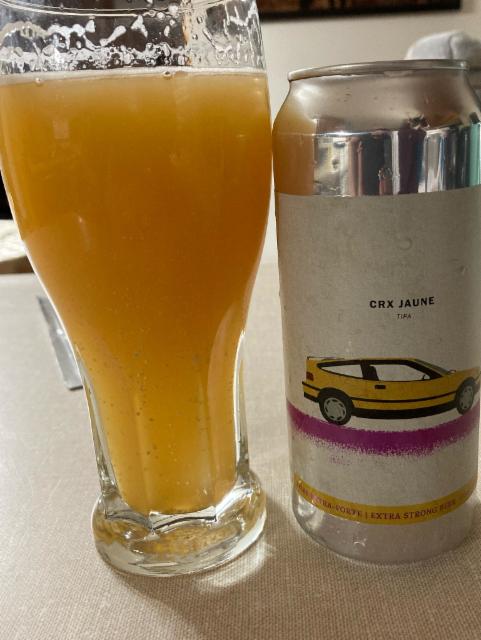 Crx jaune 9.8%, Brasserie Sir John Brewing Co., Canada