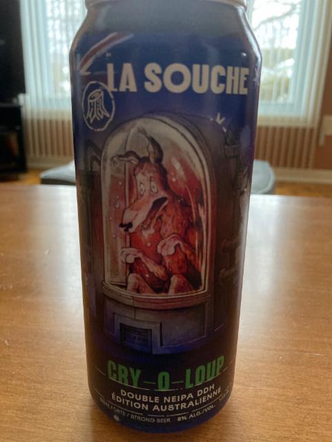 Cry-o-loup édition australienne 8.0%, La Souche Microbrasserie, Canada