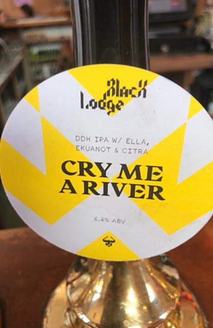 Cry Me A River 6.4%, Black Lodge Brewing, England