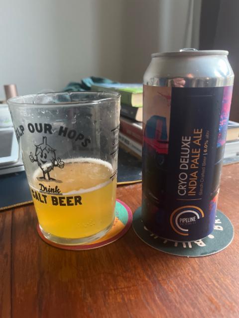 Cryo deluxe 6.0%, Pipeline Brewing Co, England