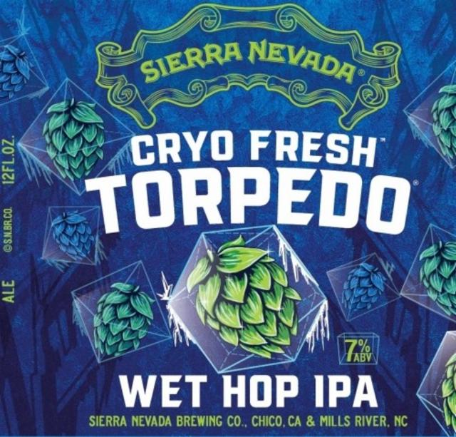 Cryo Fresh Torpedo 7.0%, Sierra Nevada Brewing Company, United States